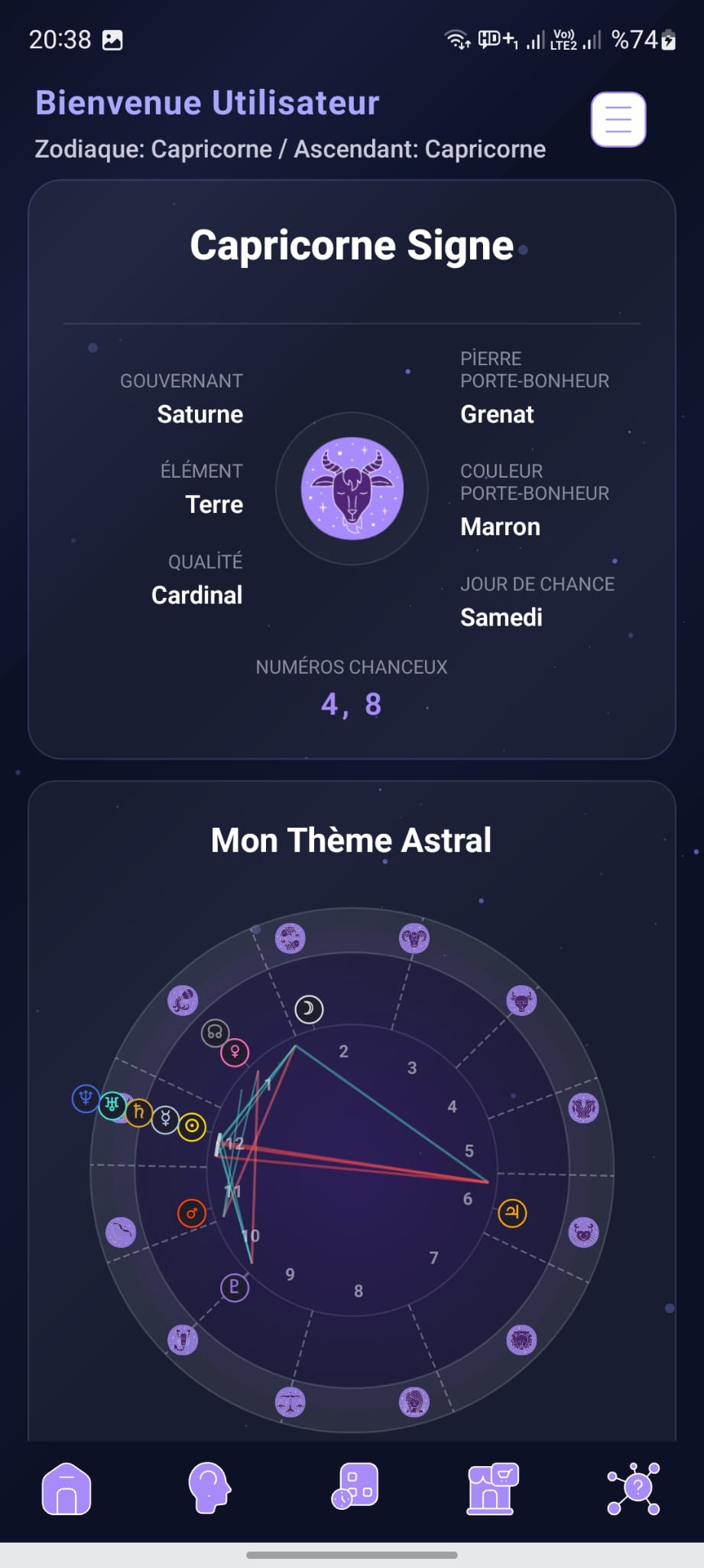 Thème Astral