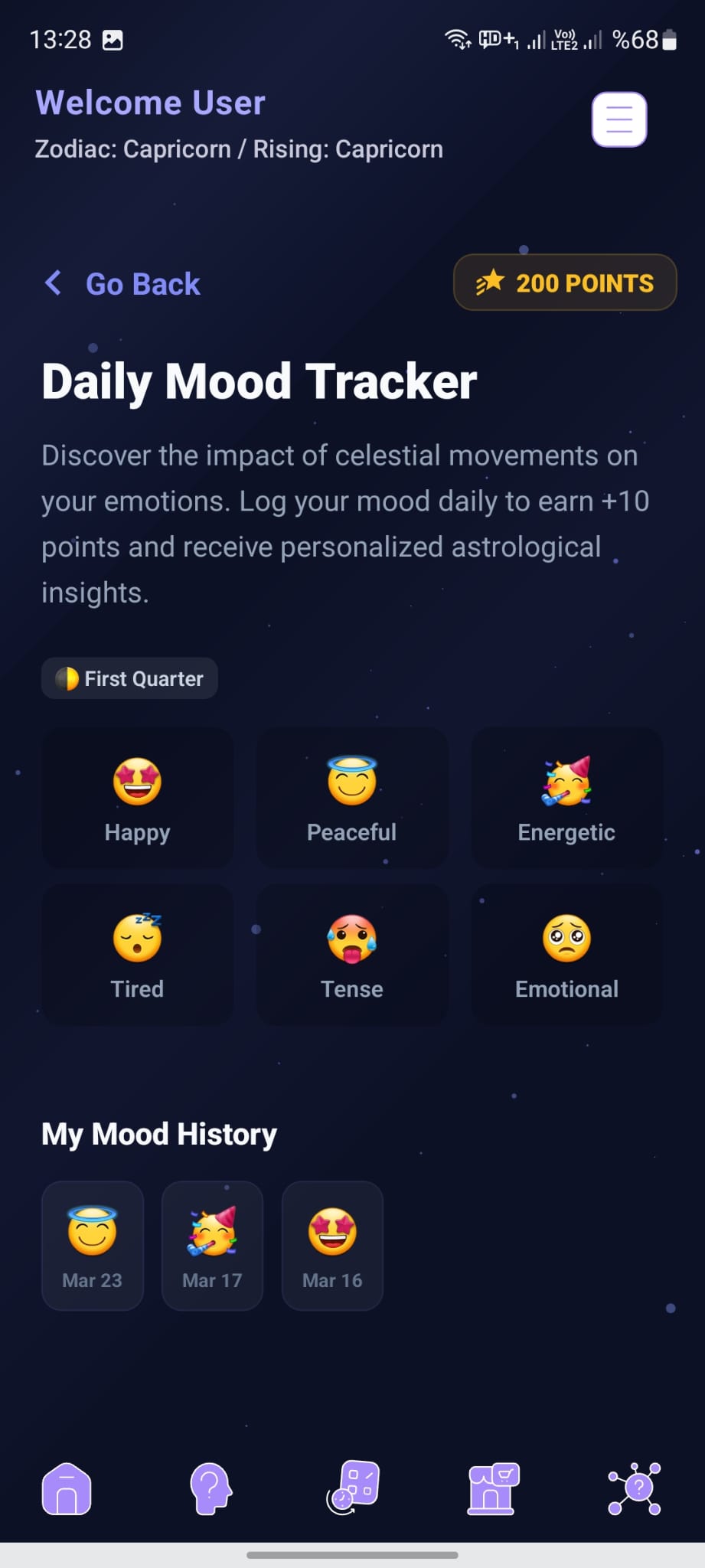 Daily Mood Tracking